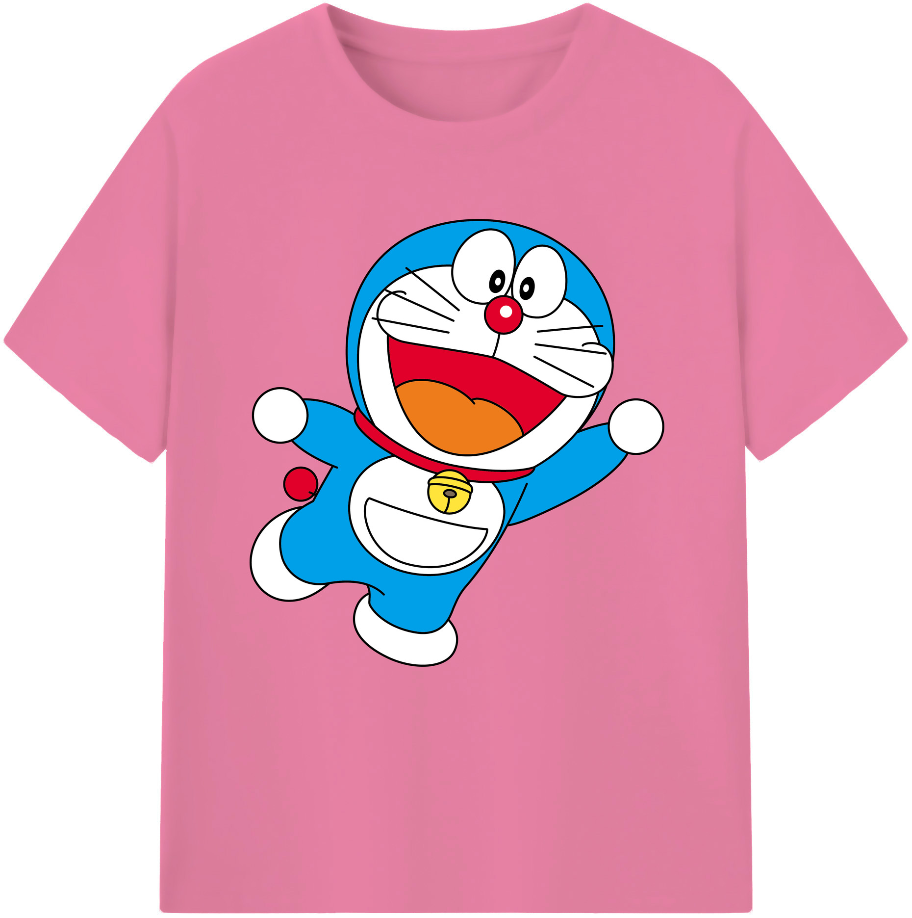 （画像用） ドラえもん Doraemon 綿100％半袖Tシャツ（フロントプリント）